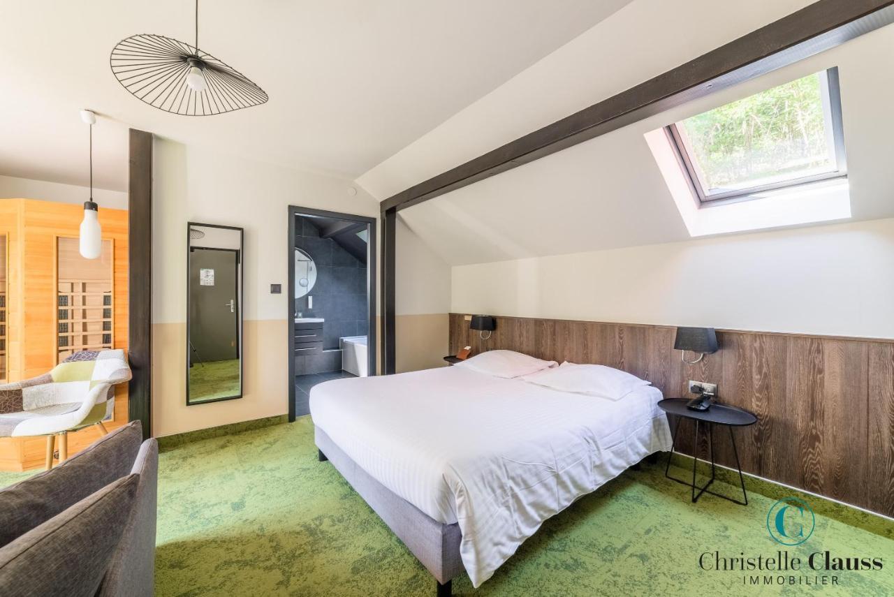 Hotel Restaurant Au Floridor Thann Eksteriør billede